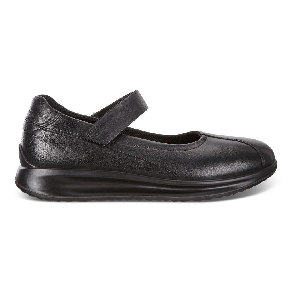 Ecco Aquet Mary Jane Womens Casual Shoes In Black - India SHG-703419